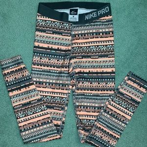 Fleece lined Nike leggings